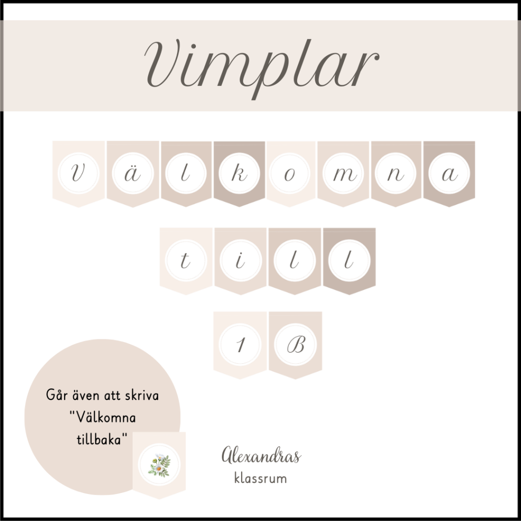 Välkommen – vimplar!