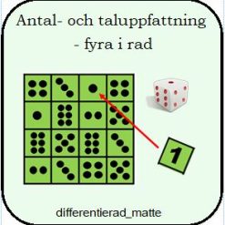 Fyra i rad - antalsuppfattning