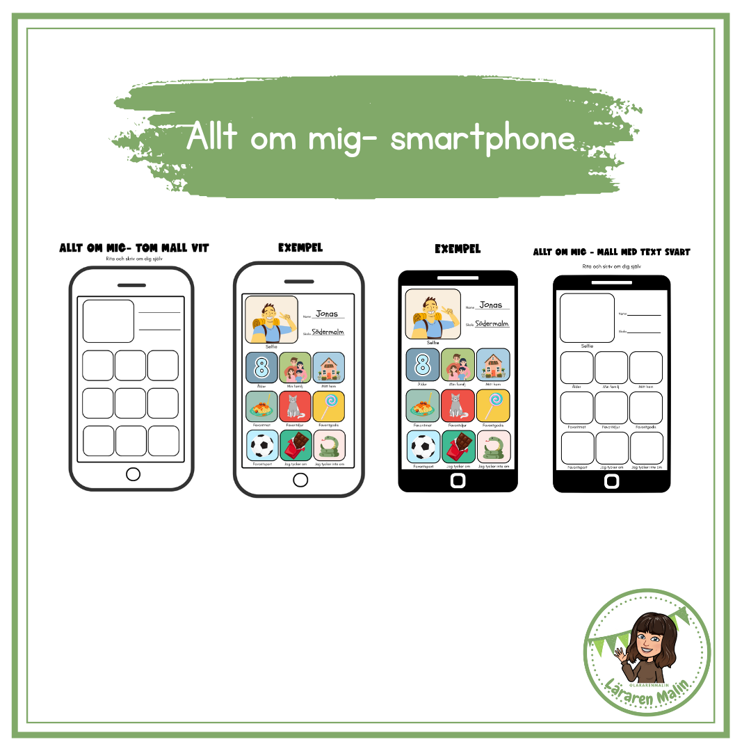 Allt om mig- smartphone