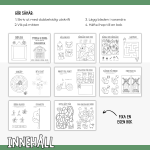 Pyssla och klura: bondgården (rita, färglägg, räkna, pyssel) - bild 2