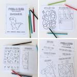 Pyssla och klura: dinosaurier (rita, färglägg, räkna, pyssel) - bild 3