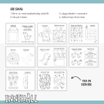 Pyssla och klura: dinosaurier (rita, färglägg, räkna, pyssel) - bild 2