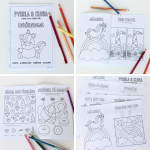 Pyssla och klura: enhörningar (rita, färglägg, räkna, pyssel) - bild 3