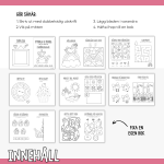 Pyssla och klura: enhörningar (rita, färglägg, räkna, pyssel) - bild 2