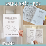 Pyssla och klura: rymden (rita, färglägg, räkna, pyssel) - bild 1