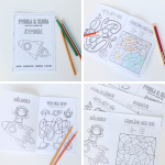 Pyssla och klura: rymden (rita, färglägg, räkna, pyssel) - bild 2