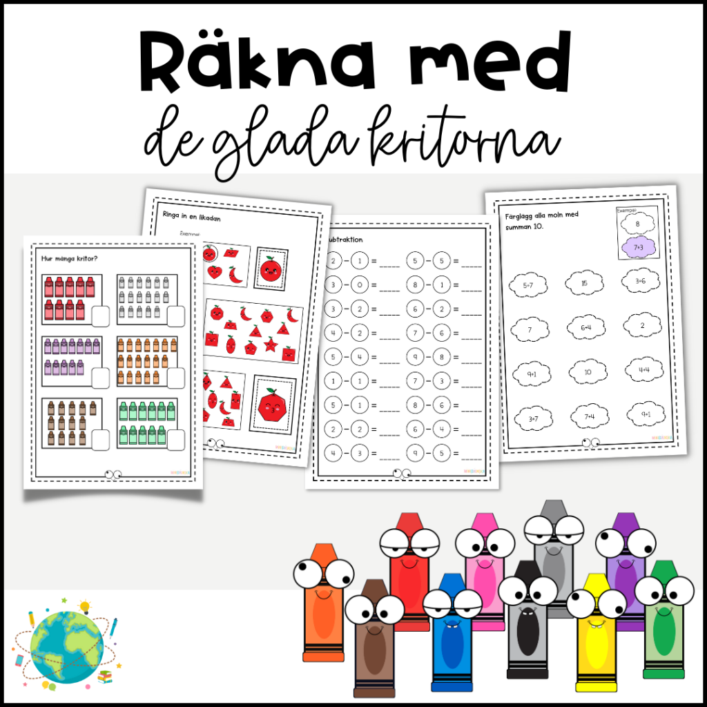 Räkna med de glada kritorna