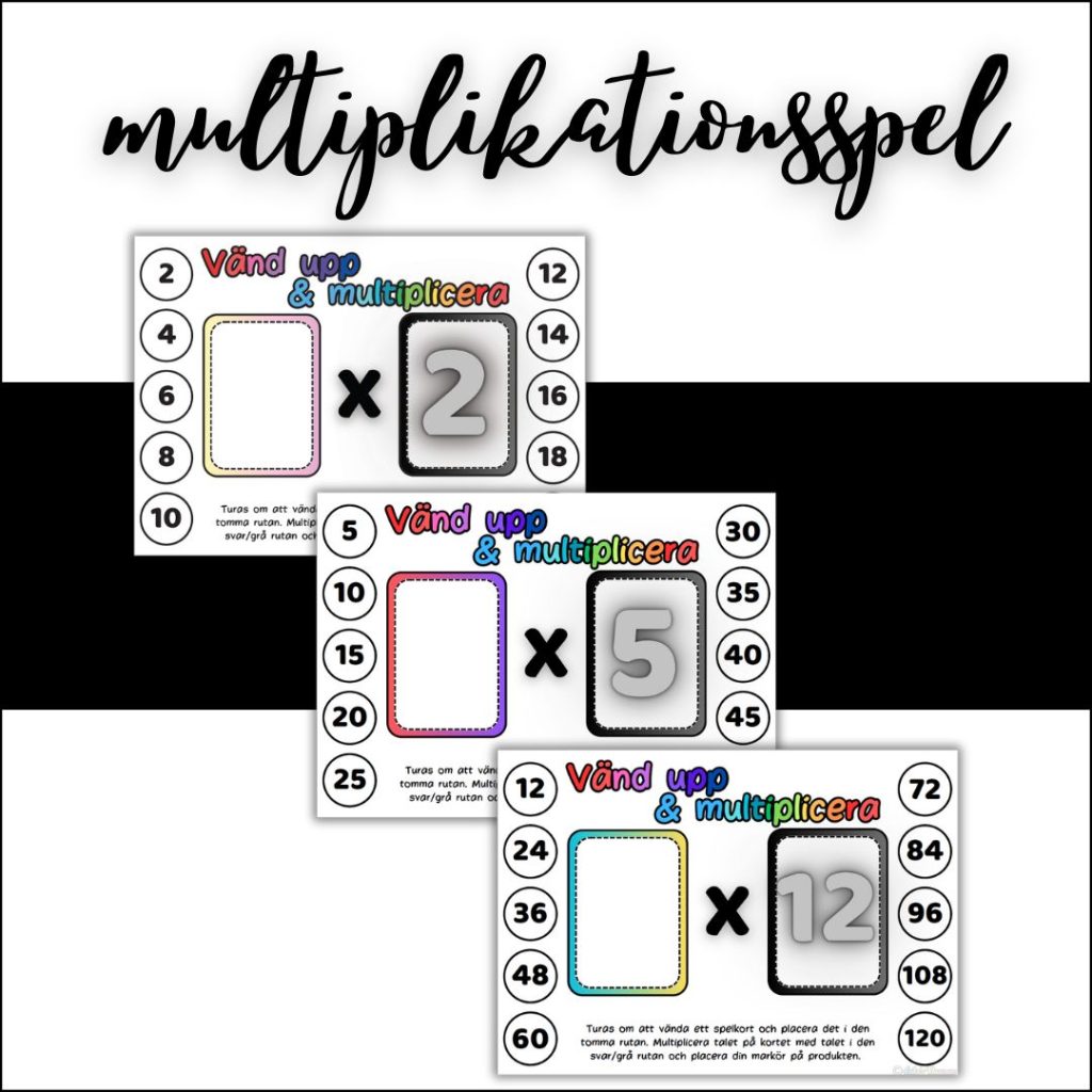 Vänd upp och multiplicera