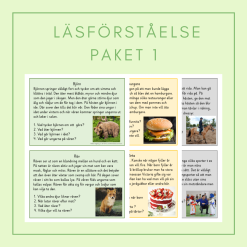 Läsförståelse paket 1.