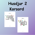 Husdjur2 Korsord - bild 1