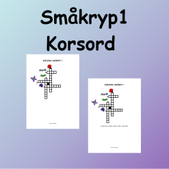 Småkryp1 Korsord