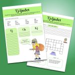 Lär dig stava tj-ljudet! - bild 1