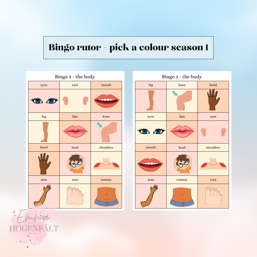 Bingo – pick a colour season 1