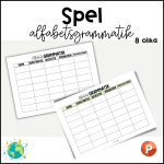 Spel – Alfabetsgrammatik - bild 1