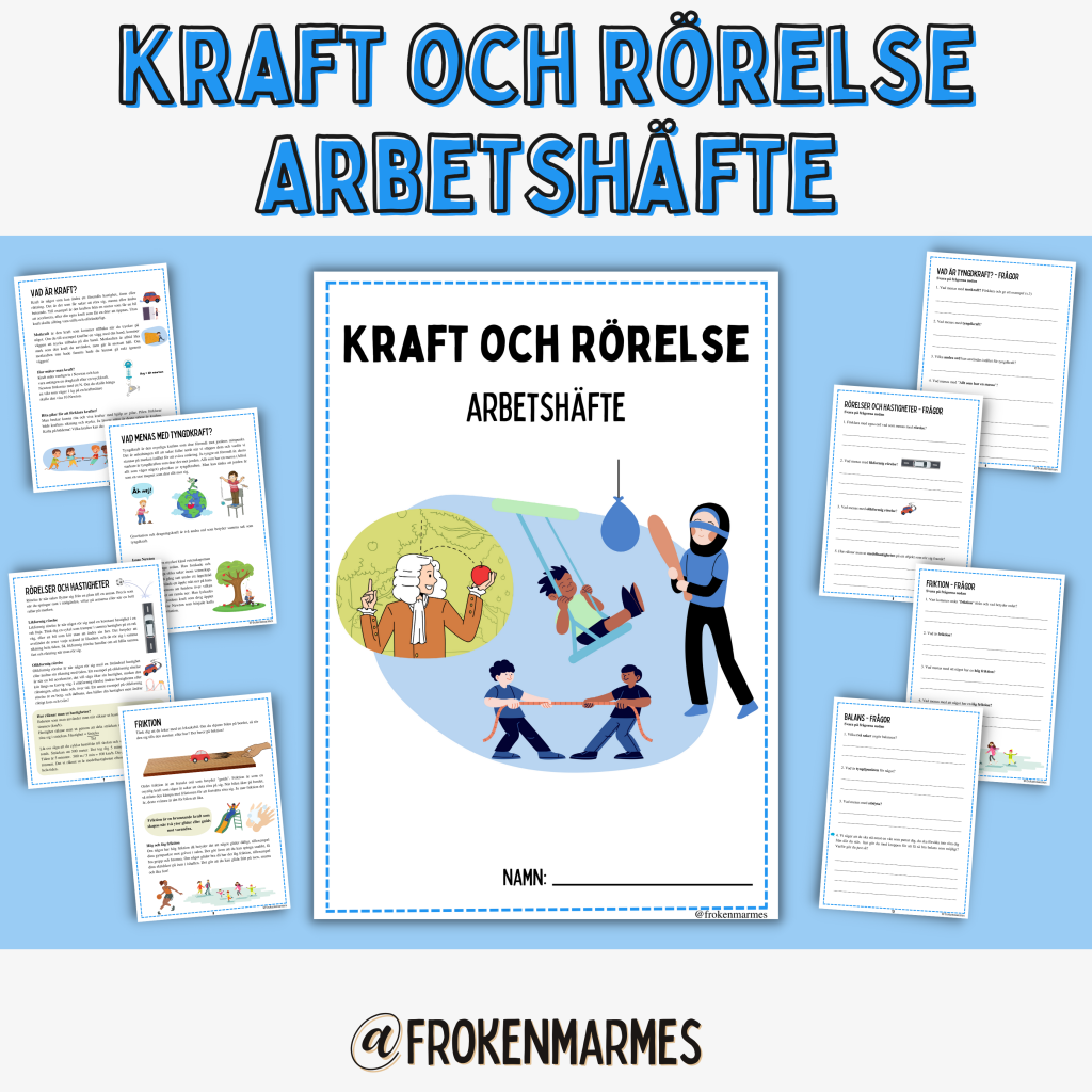 Kraft och rörelse – Arbetshäfte