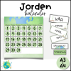 Jorden - Väggkalender