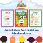 Arbetsbok Subtraktion Förskoleklass - bild 1