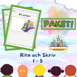 Rita och Skriv 1 - 5 Paket
