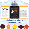 Halloween Matte Nummer 1-10