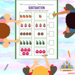 Arbetsbok Subtraktion Förskoleklass - bild 2