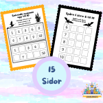 Halloween Matte Nummer 1-10 - bild 3