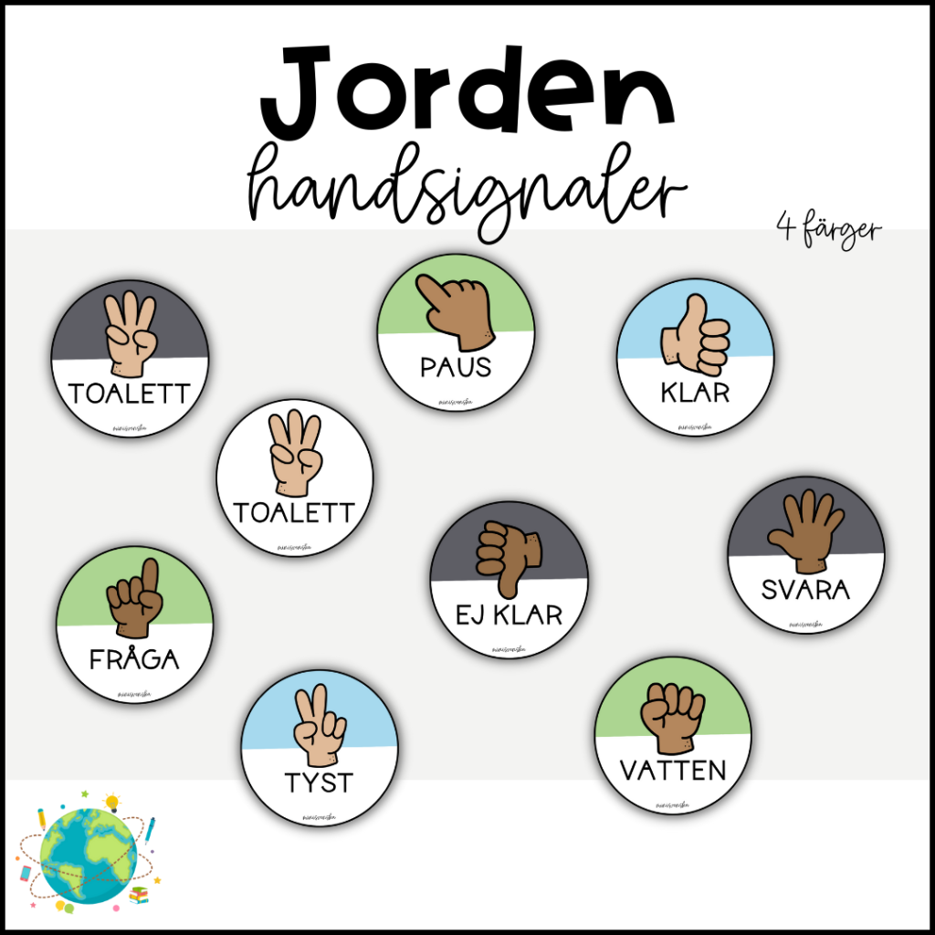 Jorden – Handsignaler