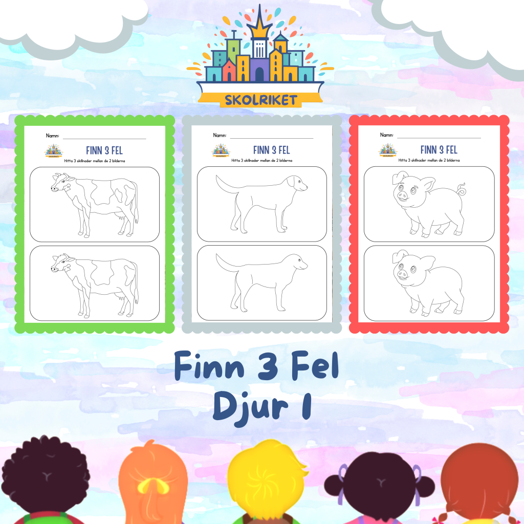 Finn 3 Fel Djur 1