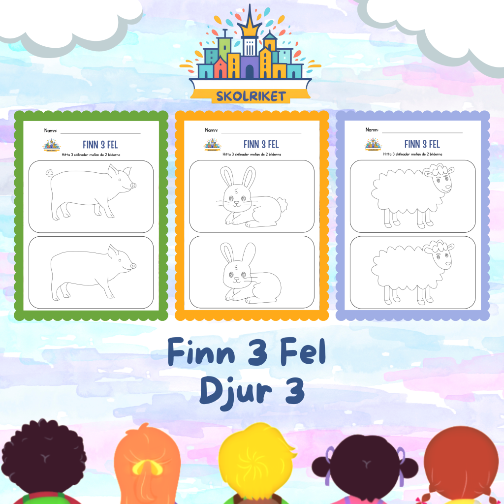 Finn 3 Fel Djur 3