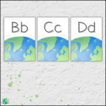 Jorden – Alfabetet och siffror - bild 2