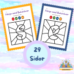 Färga med Bokstäver Alfabetet - bild 3