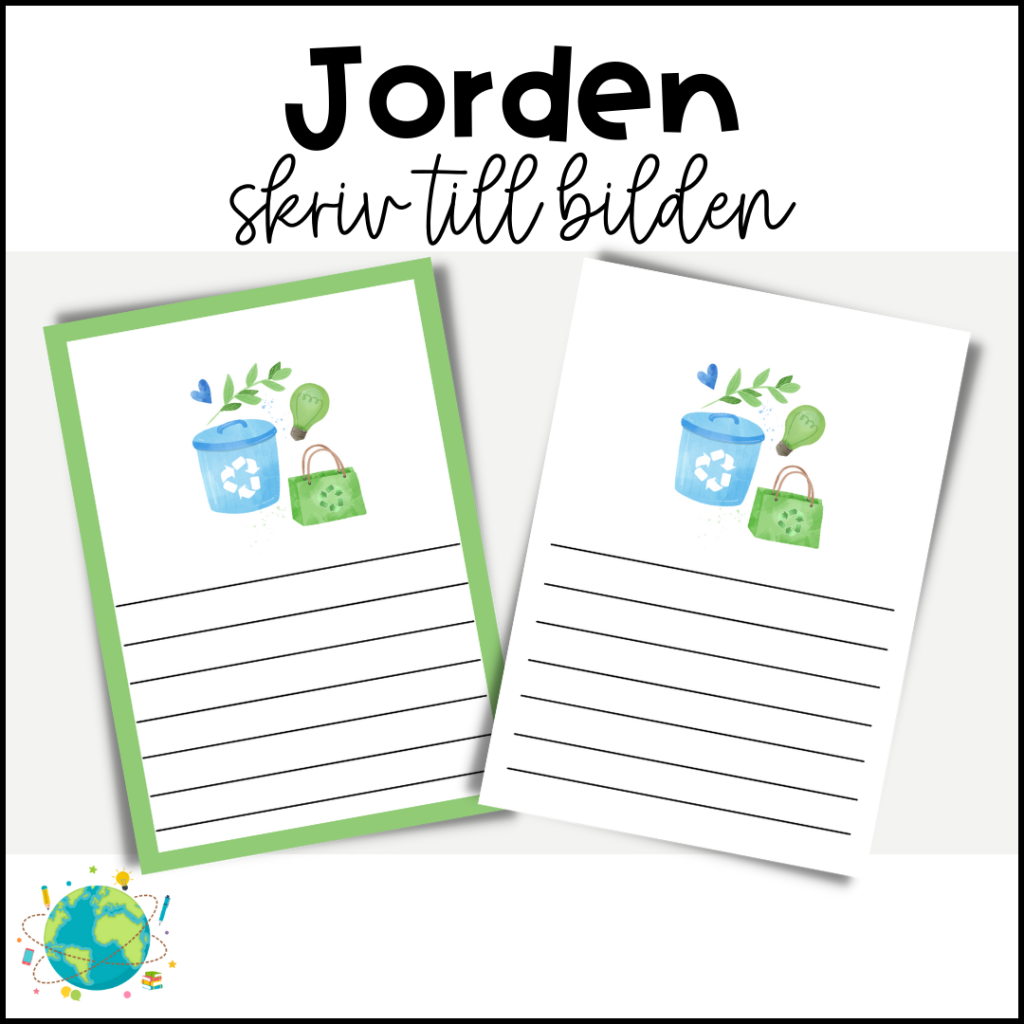 Jorden – Skriv till bilden