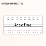 Redigerbara namnskyltar - bild 2