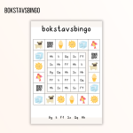Bokstavsbingo – hela alfabetet - bild 2