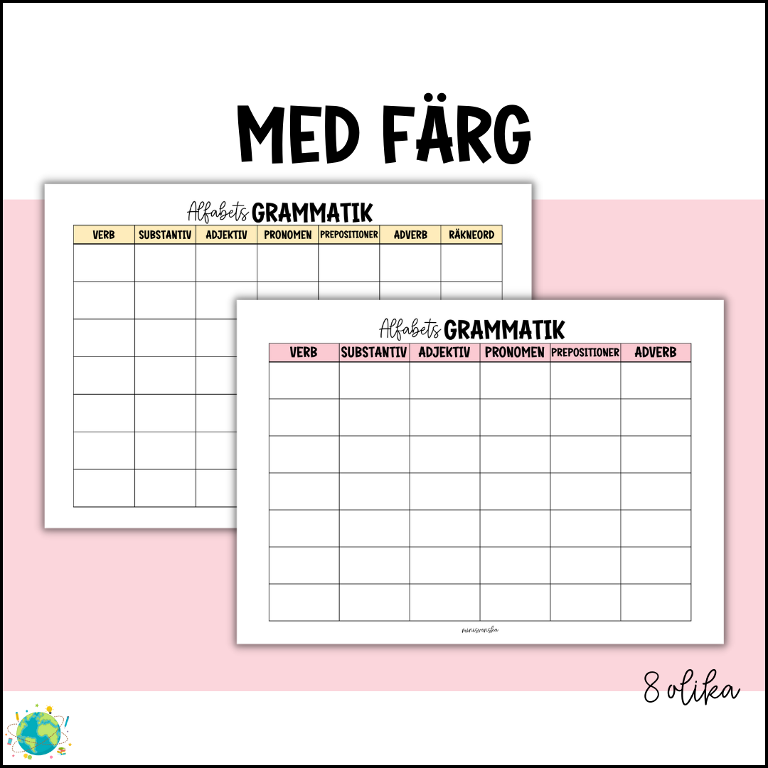 Spel - Alfabetsgrammatik