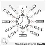 Klocketiketter (tema natural) - bild 2