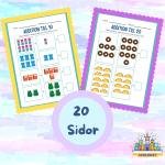 Arbetsbok Addition Förskoleklass - bild 3