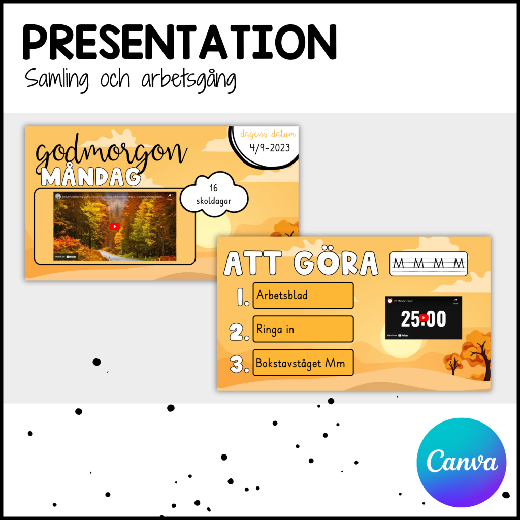 CANVA: presentationer höst