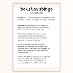 Bokstavsbingo – hela alfabetet - bild 3