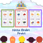 Hitta Ordet – Frukt - bild 1