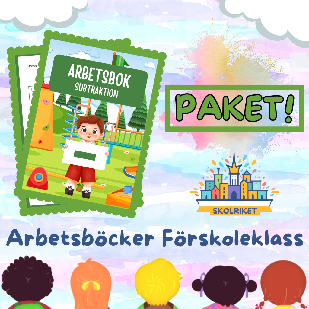 Arbetsböcker Förskoleklass Paket