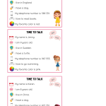 Time to talk- engelska pratkort - bild 4