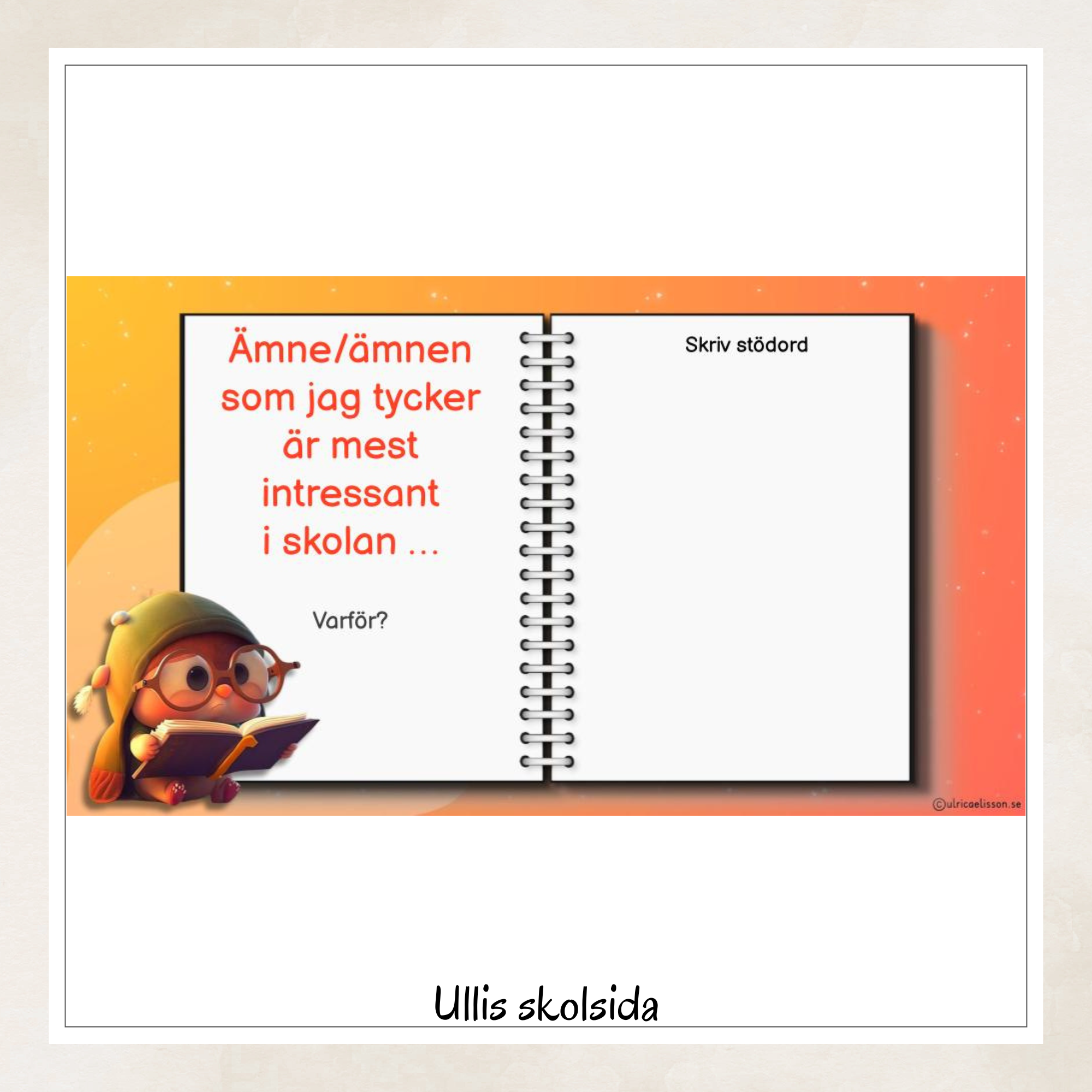 Mitt utvecklingssamtal mall 13- redigerbar