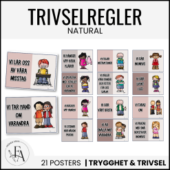 Trivselregler / Klassregler (tema natural)