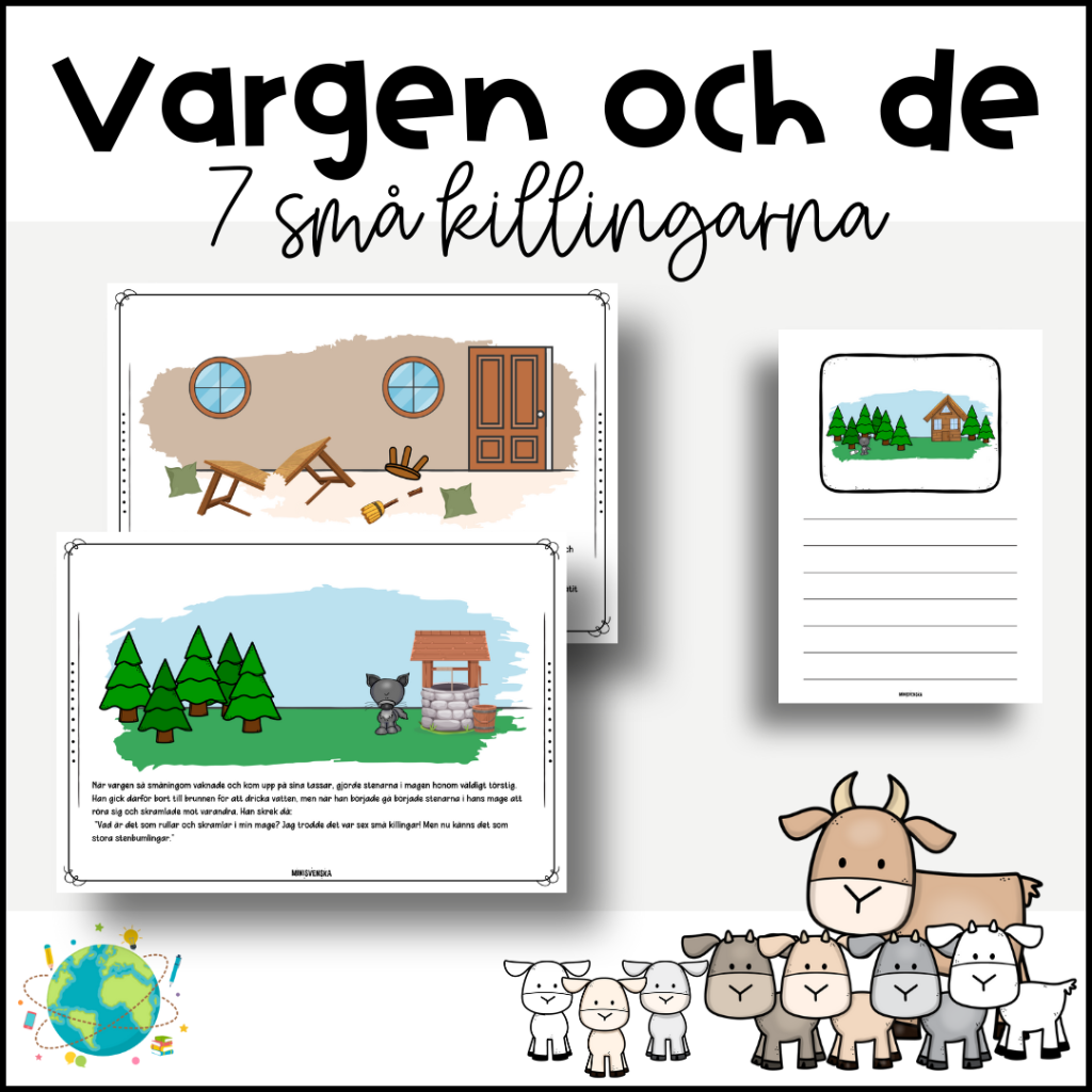 Vargen och de 7 små killingarna