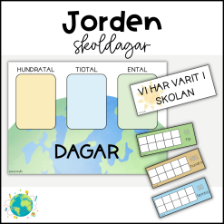 Jorden - Vi räknar skoldagar