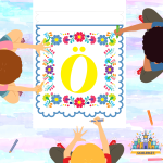 Alfabet Vimpel Blommig - bild 2