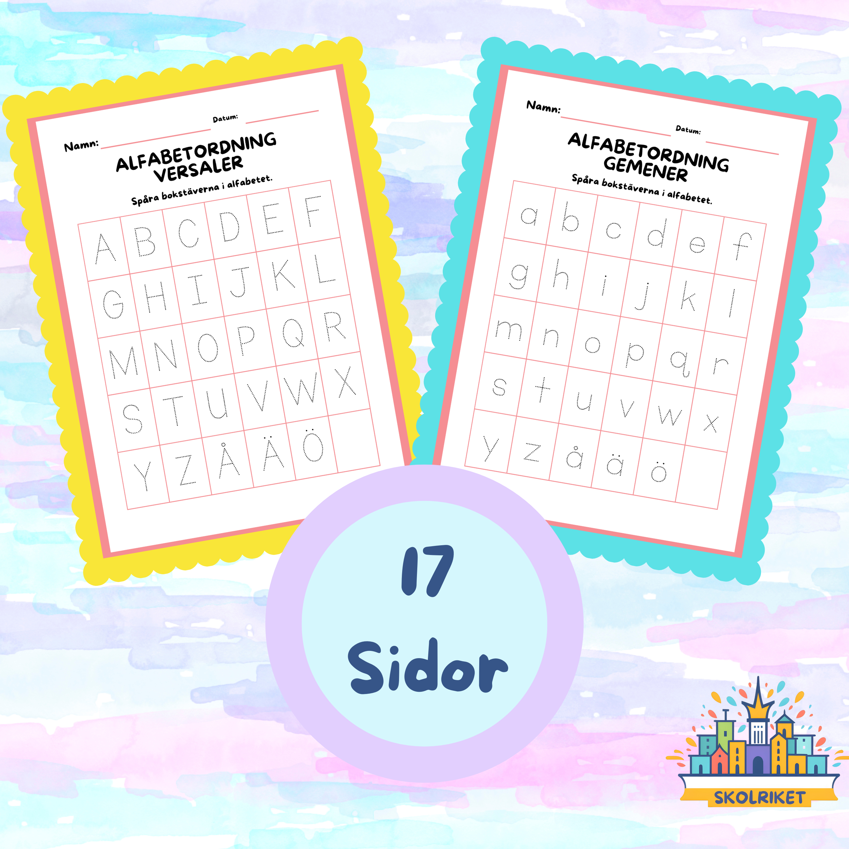 Arbetsbok Förskoleklass