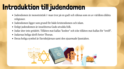Judendomen arbetsområde