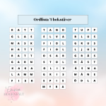 Ordkort – vokaler - bild 9