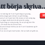 Skrivprojekt – Den magiska stenen - bild 3